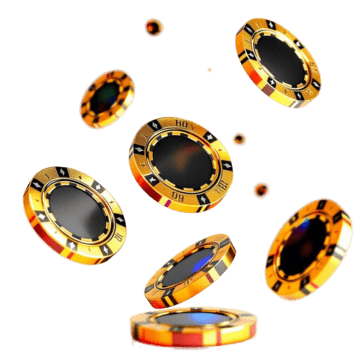 Fichas de casino empilhadas